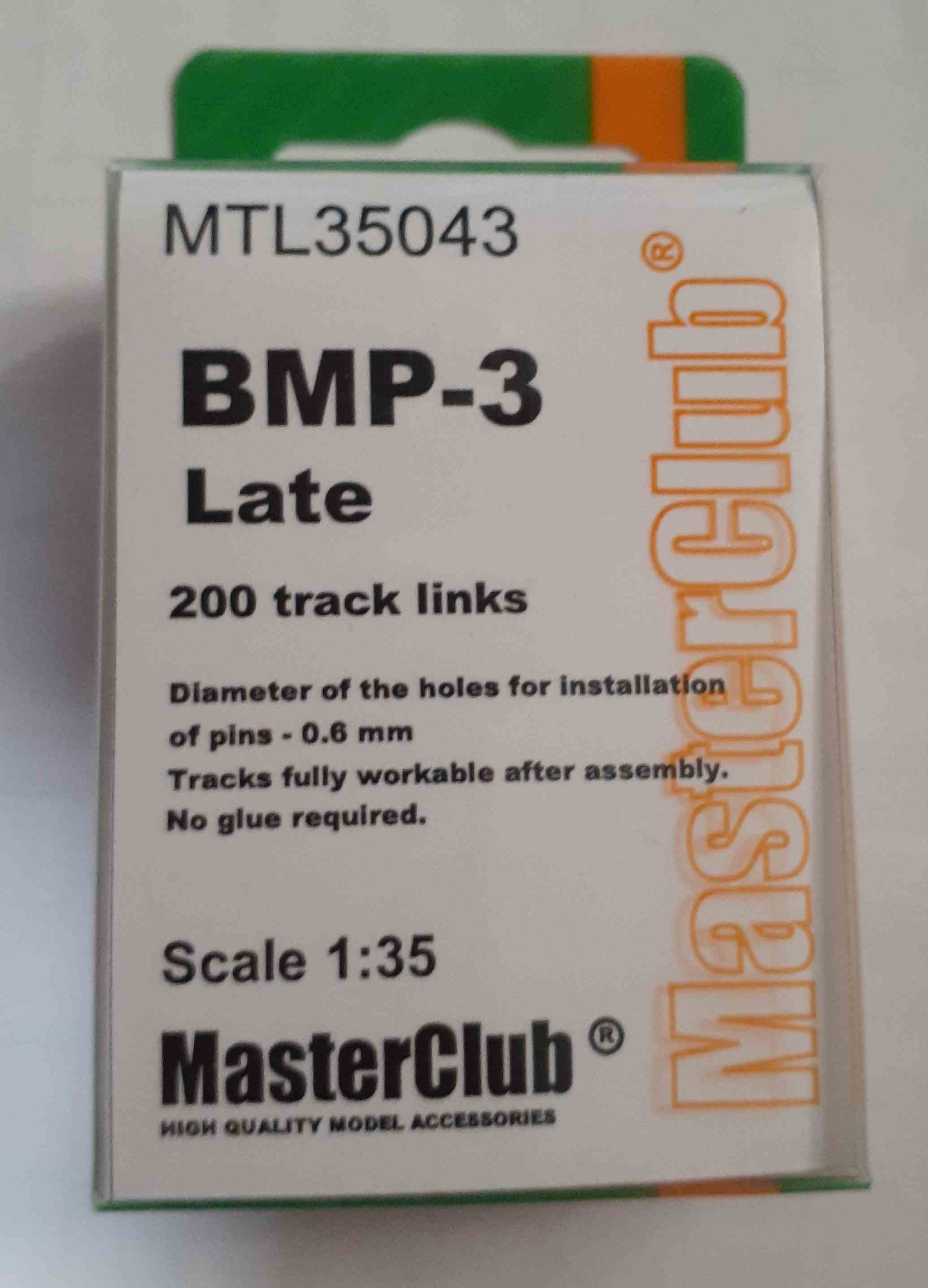 MTL-35043  траки наборные  Траки БМП-3  (1:35)