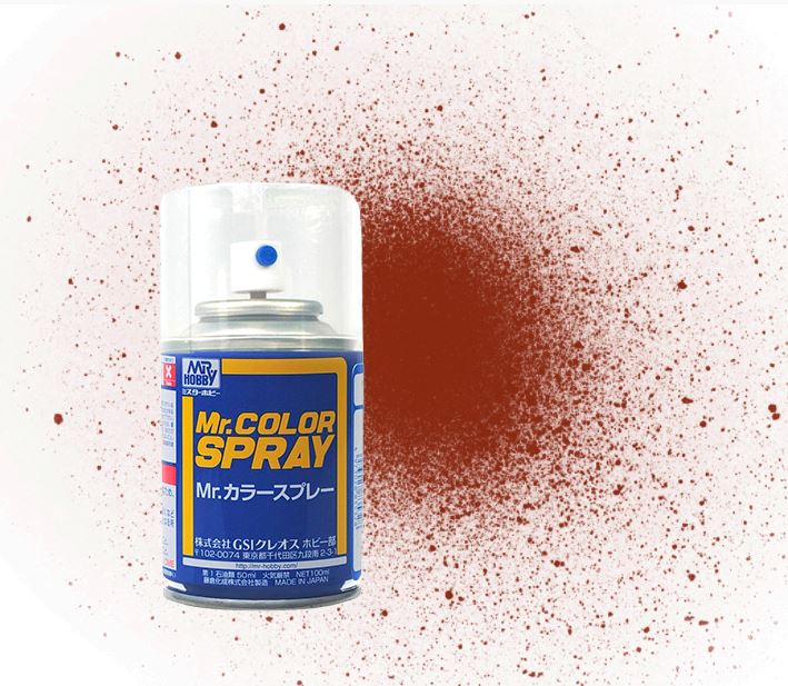 S 81  краска в баллончиках т.м. MR.HOBBY 100мл  RUSSET