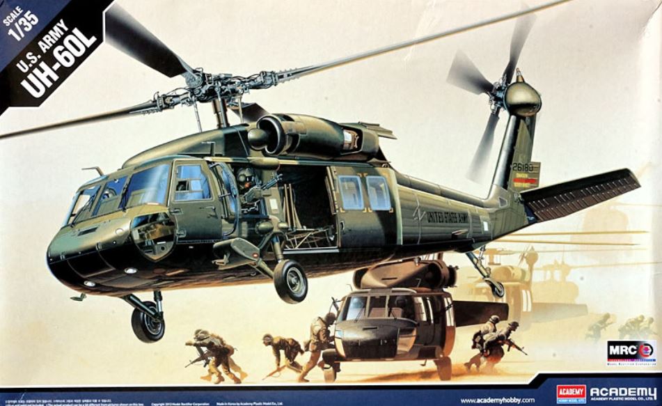 12111  авиация  UH-60L BLACK HAWK  (1:35)