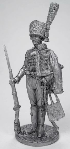 NAP-084  миниатюра  Рядовой полка Конных егерей Имп. Гвардии. Франция, 1804-15 гг.