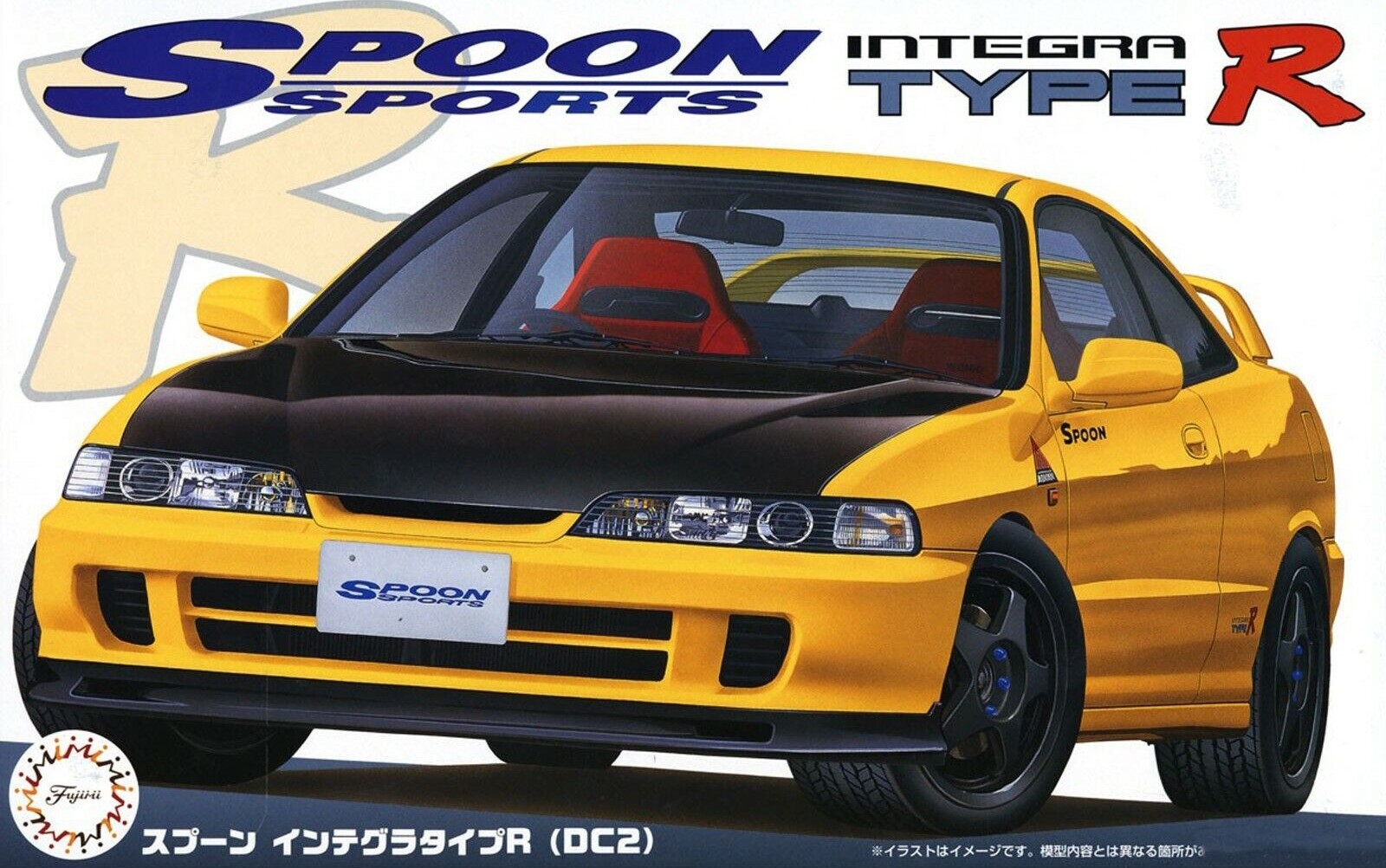 04634  автомобили и мотоциклы  Spoon Integra TypeR (DC2)  (1:24)