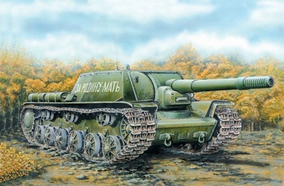 35103  техника и вооружение  САУ  КВ-14 (СУ-152) (1:35)