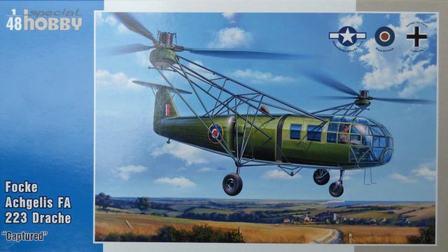 SH48201  авиация  Focke Achgelis FA 223 Drache  (1:48)
