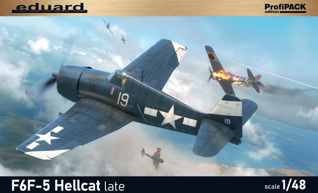 8229  авиация  F6F-5 Hellcat late  (1:48)