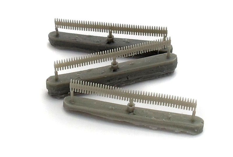 ZA35226  дополнения из смолы  Пулеметная лента 12,7 мм 6 шт.  (1:35)