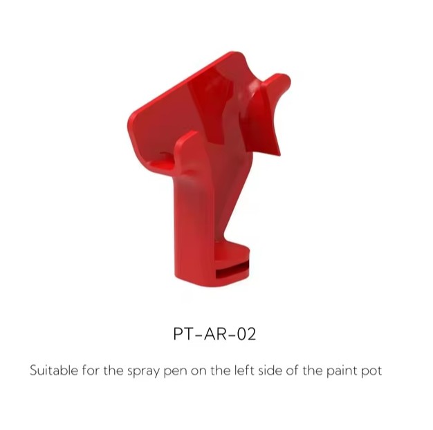 PT-AR-02  аэрография  Быстросъемный держатель аэрографа (бачок слева) для стойки PT-AR