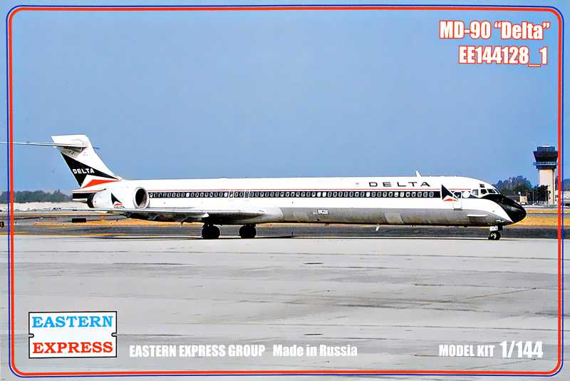 144128-1  авиация  MD-90 DELTA (1:144)