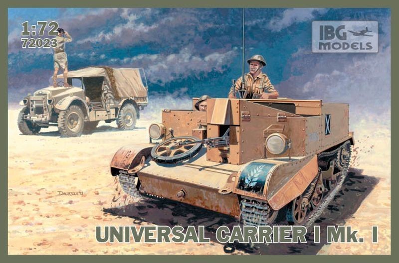 72023IBG  техника и вооружение  British Universal Carrier Mk.I  (1:72)