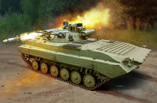 09558  техника и вооружение  Russian BMP-2M Berezhok Turret   (1:35)