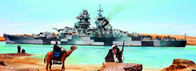 05311  флот  French battleship Richelieu 1943  (1:350)