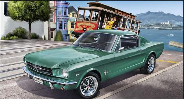 07065  автомобили и мотоциклы  '65 Ford Mustang 2+2 Fastback  (1:24)