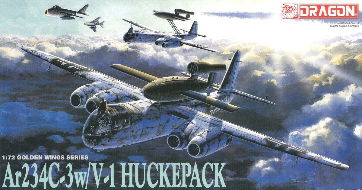 5011  авиация  Ar234C-3w/V-1 Huckepack  (1:72)