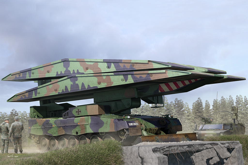 84570  техника и вооружение  German IGUANA PSB-2-14(m)  (1:35)