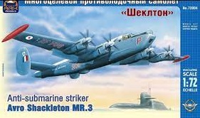 72004  авиация  "Шеклтон"  (1:72)