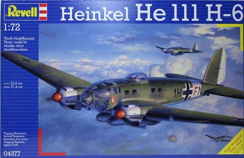 04377  авиация  Хейнкель He 111 H-6 (1:72)