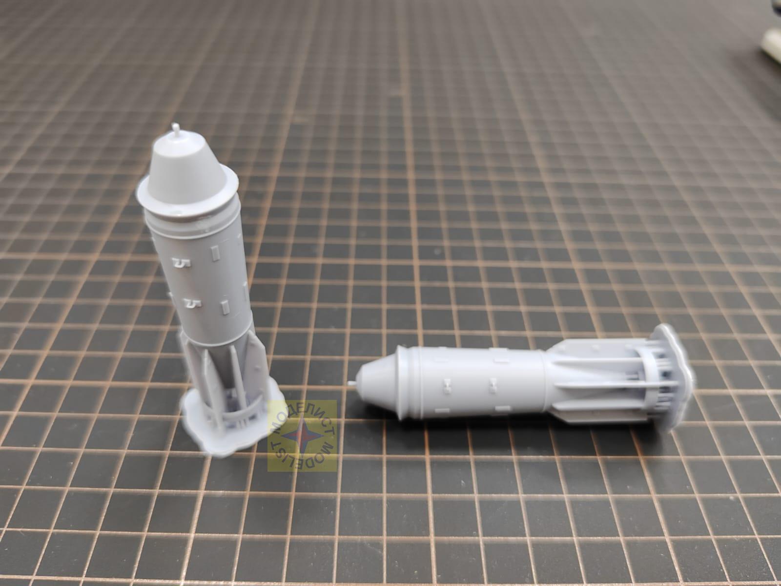 MM48317  дополнения из смолы  Бомбы ФАБ-3000М54 (2шт)  (1:48)