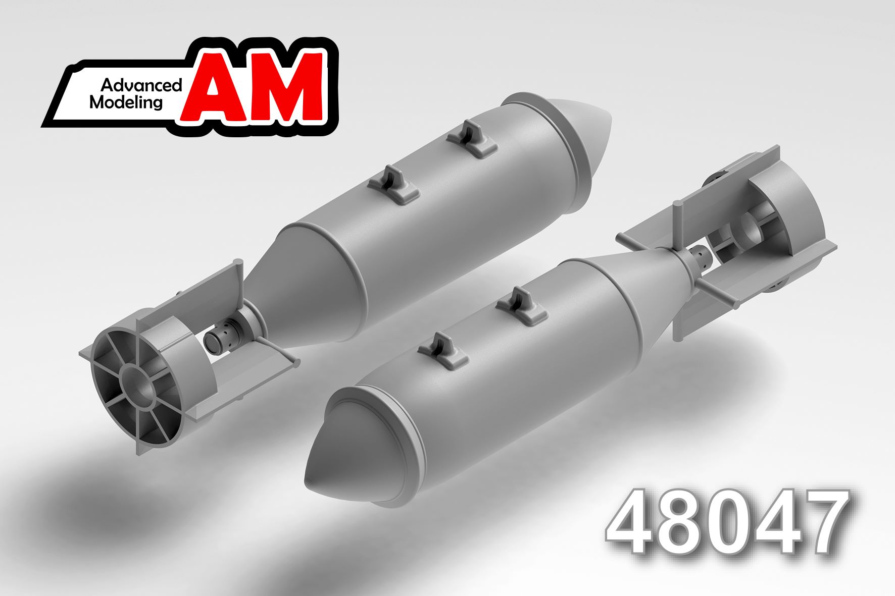 AMC 48047  дополнения из смолы  ФАБ-250 ТС (образца 1954 г.) (4шт.)  (1:48)