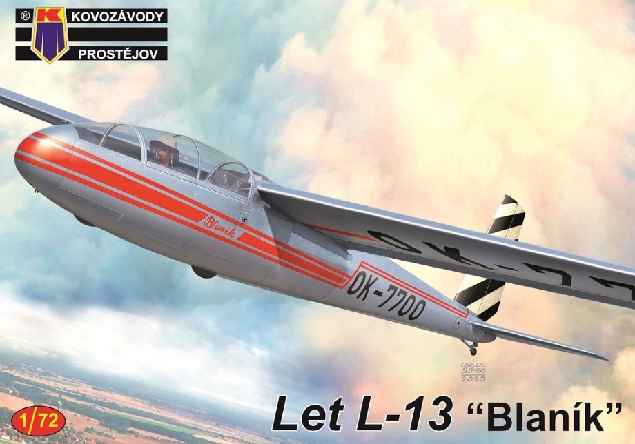KPM0412  авиация  Let L-13 Blanik  (1:72)