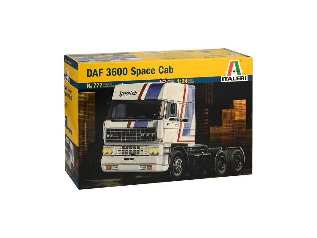 0777  автомобили и мотоциклы  DAF 3600 SPACE CAB  (1:24)