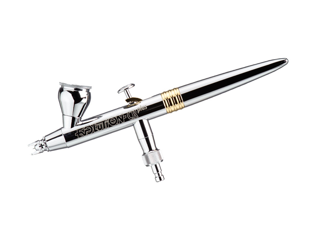 HS-126204  аэрография  аэрограф EVOLUTION CR Plus Solo nozzle 0.15mm, tank 2ml.