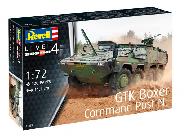 03283  техника и вооружение  GTK Boxer Command Post  (1:72)