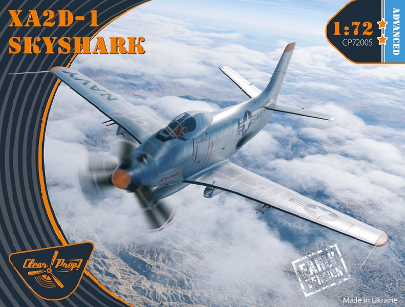 CP72005  авиация  XA2D-1 Skyshark  (1:72)