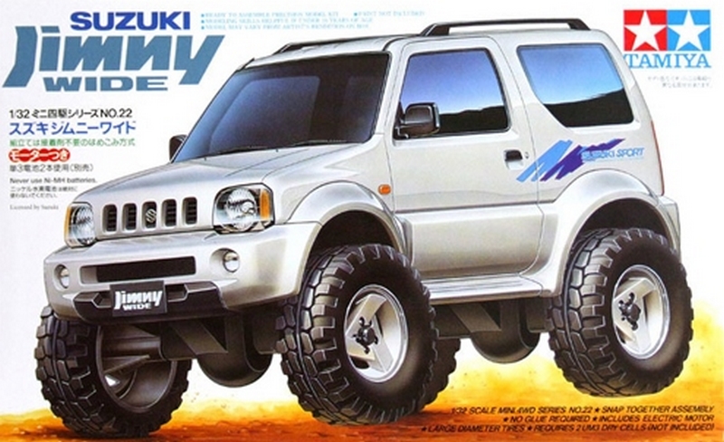 19022  автомобили и мотоциклы  Suzuki Jimny Wide  (1:32)