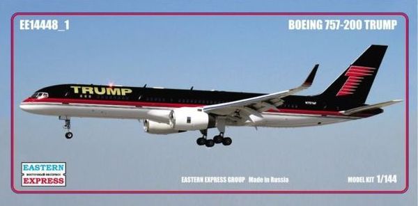 14448-1  авиация  BOEING 757-200 TRUMP (1:144)