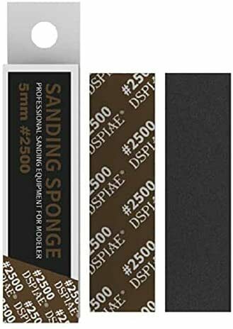 SS5-2500  ручной инструмент  Наждачная бумага 5 мм #2500 (5 шт.)