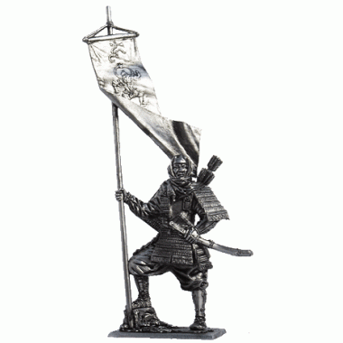 183 M  миниатюра  Японский воин-монах, 12 век