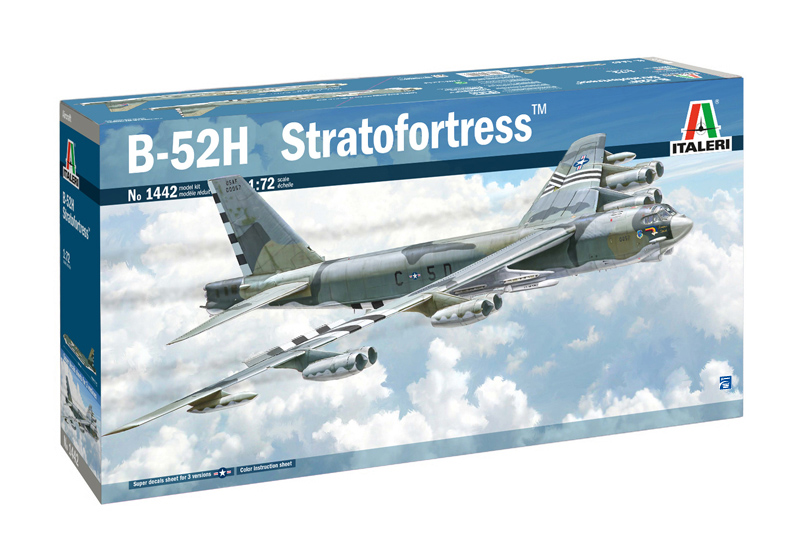 1442  авиация  B-52H Stratofortress  (1:72)