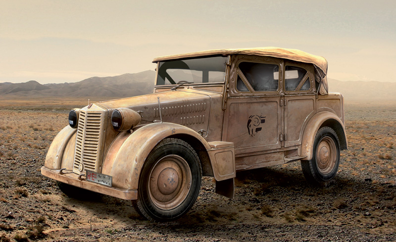 6497  техника и вооружение  55 cm "COLONIALE" (1:35)