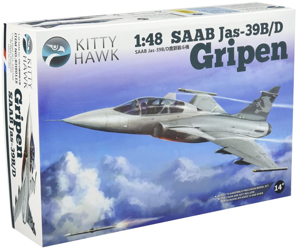 KH80118  авиация  SAAB Jas-39B/D Gripen  (1:48)