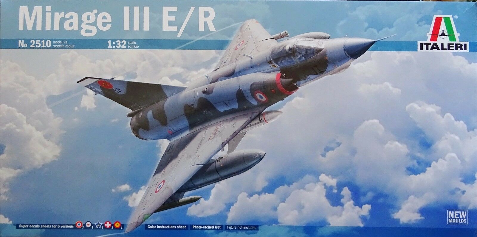 2510  авиация   MIRAGE III E/R  (1:32)