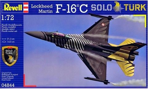 04844  авиация  Lockheed Martin F-16 C Solo Türk (1:72)