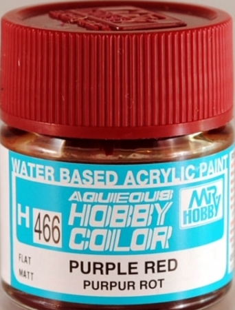 H466  краска  10мл  PURPLE RED