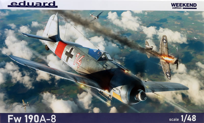 84116  авиация  Fw 190A-8 Weekend Edition  (1:48)