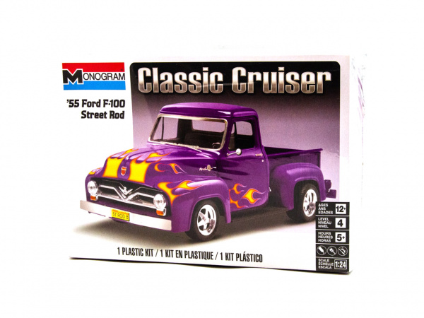 10880  автомобили и мотоциклы  1955 FF-100 Pickup Street Rod  (1:24)