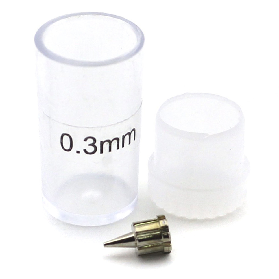 5263  аэрография  сопло для аэрографа, корончатое, диаметр 0.3 (для аэрографов 80-й серии)