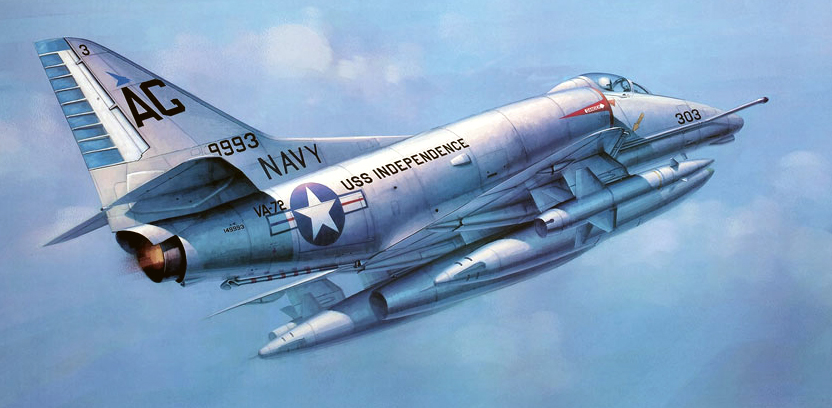 02266  авиация  A-4E Skyhawk  (1:32)