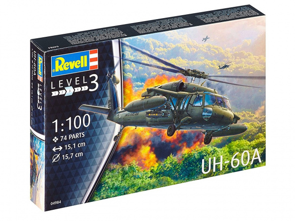 04984  авиация  UH-60A  (1:100)