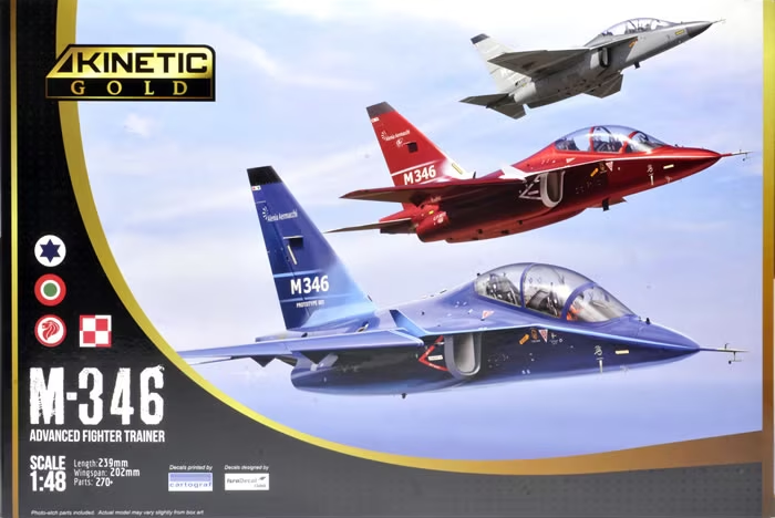 K48063  авиация  Alenia M-346 Advanced Fighter Trainer  (1:48)