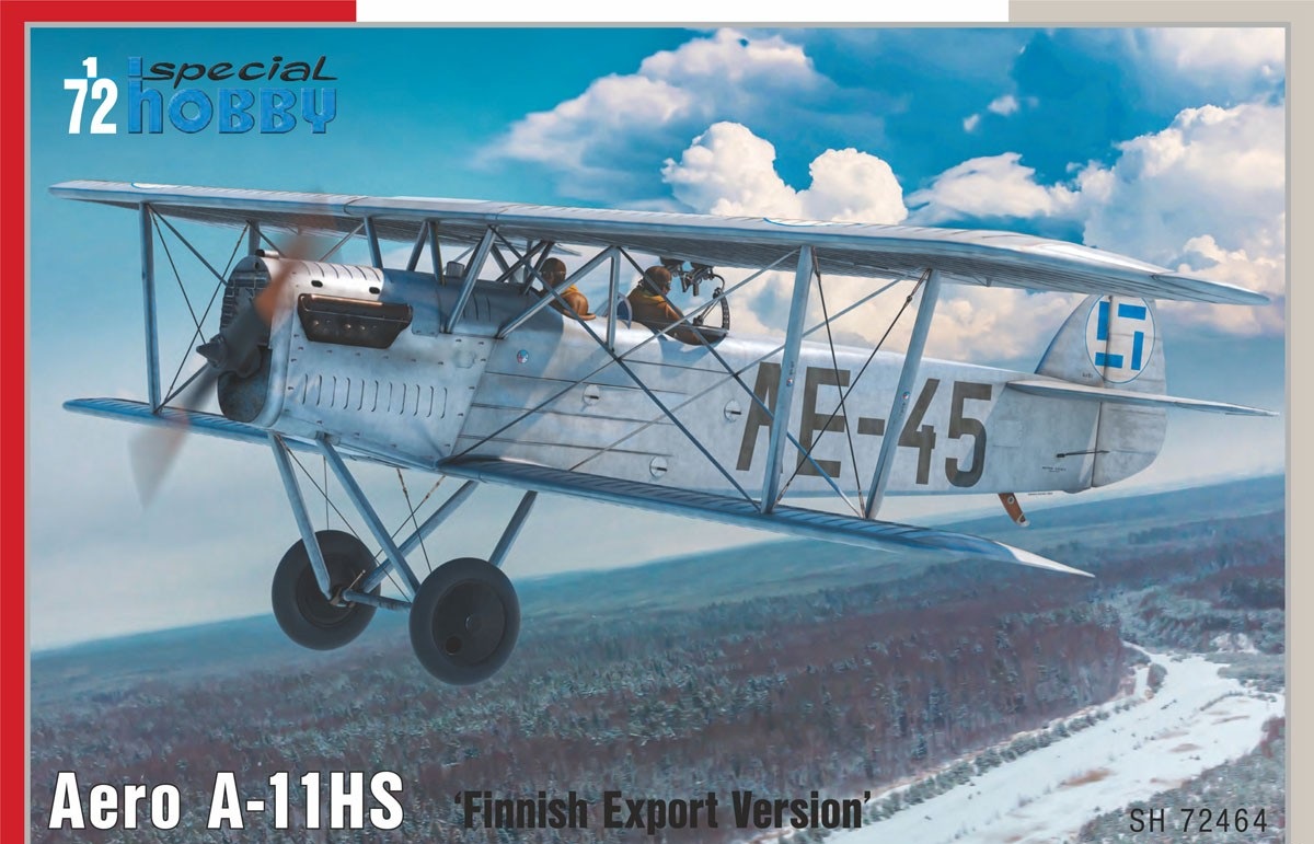SH72464  авиация  Aero A-11HS Finnish Export Version  (1:72)