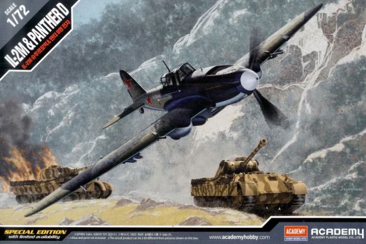 12538  авиация  I-2M & Panther D  (1:72)