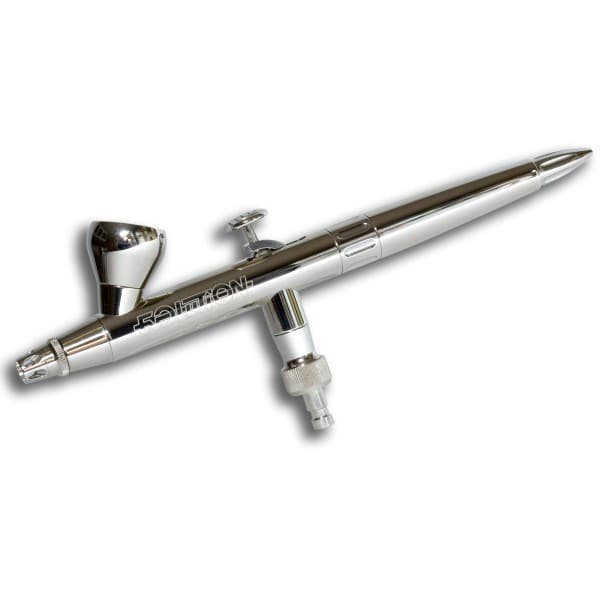HS-126023  аэрография  Аэрограф Evolution Silverline solo. Nozzle set 0.2mm, cup 2ml. Color adjustme