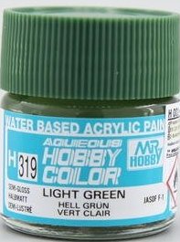H319  краска 10мл  LIGHT GREEN