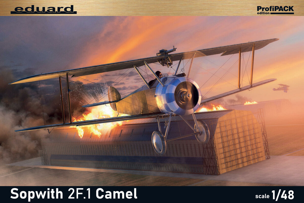 82173  авиация  Sopwith 2F.1 Camel ProfiPACK Edition  (1:48)