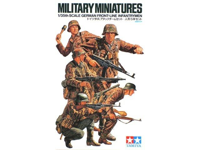 35196  фигуры  German Front-Line Infantrymen  (1:35)