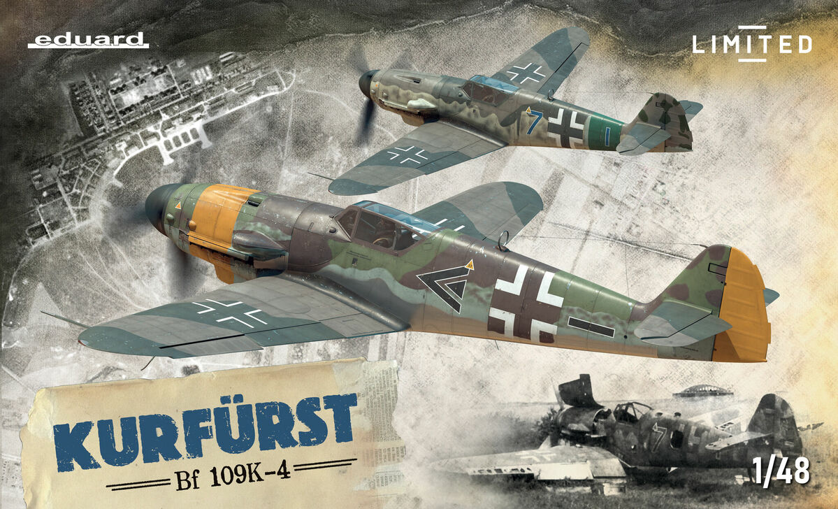 11177  авиация  Kurfürst Bf 109K-4  (1:48)