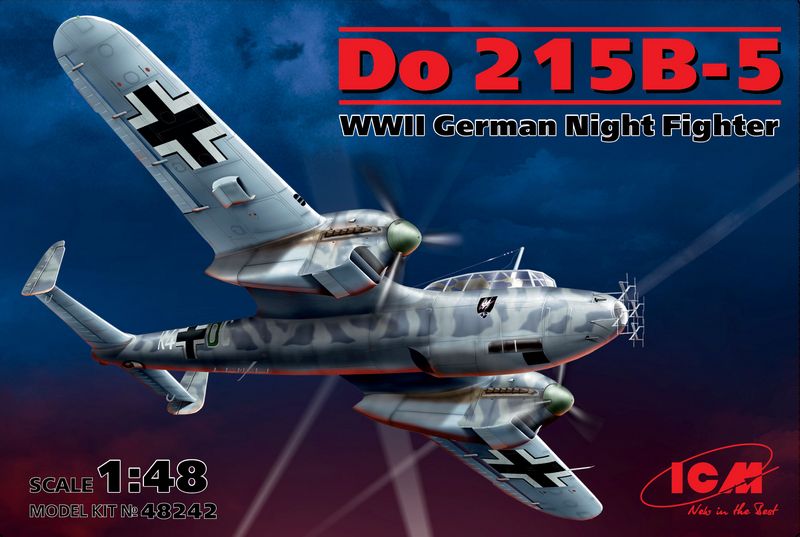 48242  авиация  Do-215B-5 WWII German Night Fighter  (1:48)